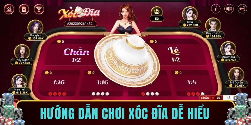Hướng dẫn chơi xóc đĩa dễ hiểu