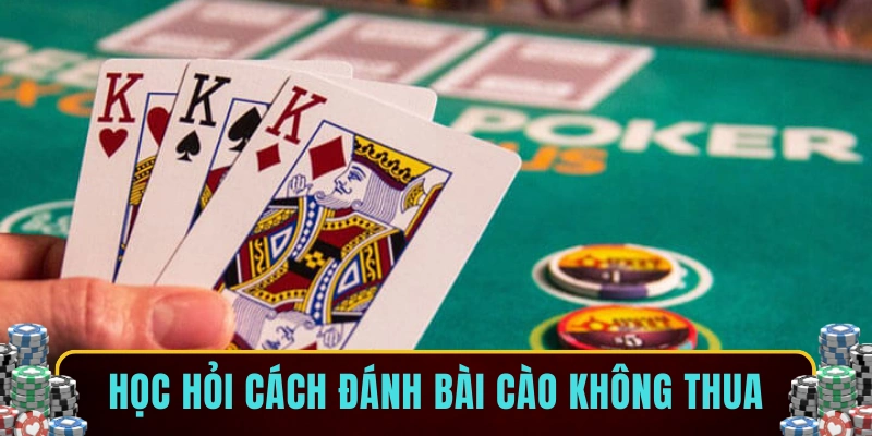 Học hỏi cách đánh bài cào không thua