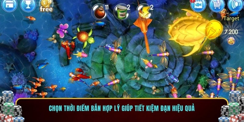 Chọn thời điểm bắn hợp lý giúp tiết kiệm đạn hiệu quả