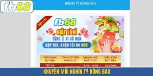 Nghìn Tỷ Hồng Bao - Săn Quà FB68 Mỗi Ngày, Không Giới Hạn